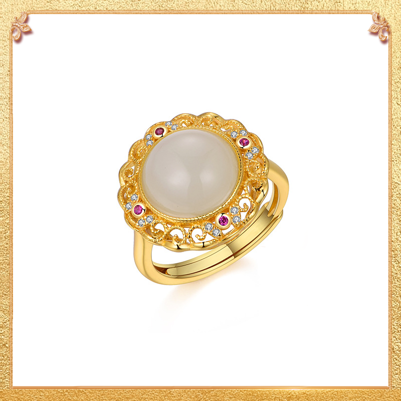 Ring of the Moon's Rhyme - Retro Chinese style