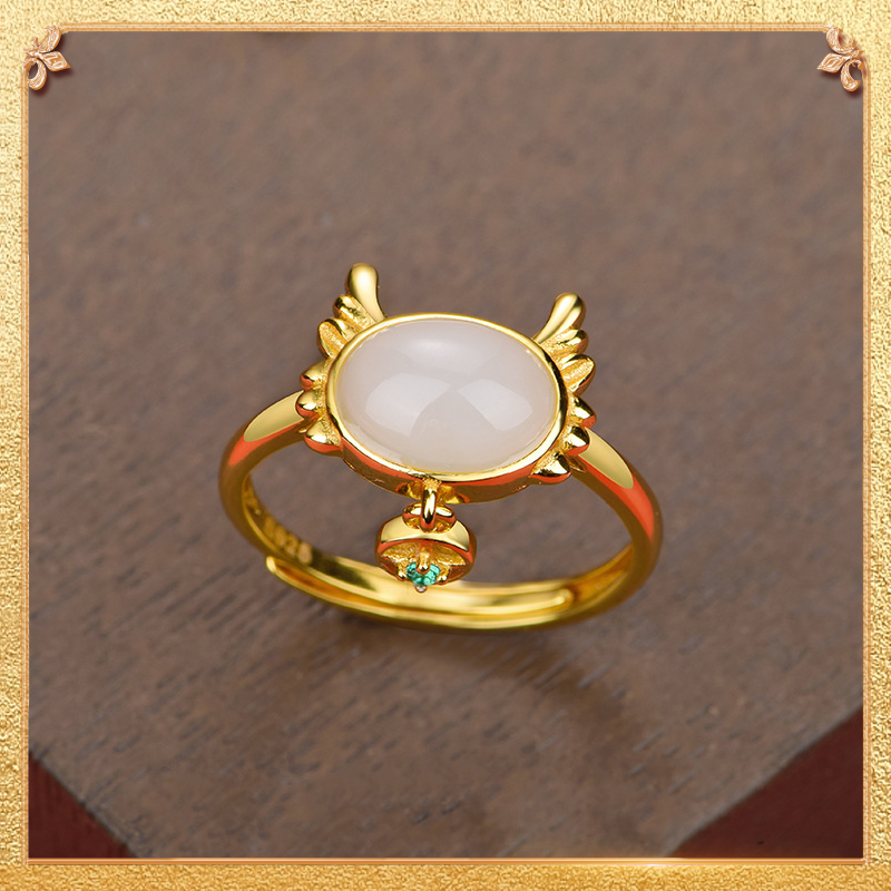 Spirit Dragon Ring - Like an ornament from a dreamy realm