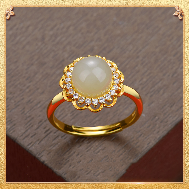 Baby's - Breath Ring: Symbolizing hope and a bright life