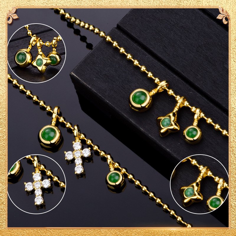 Lucky Emerald Necklace