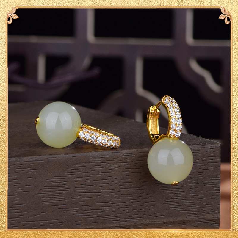 the third display of the baby's breath earrings