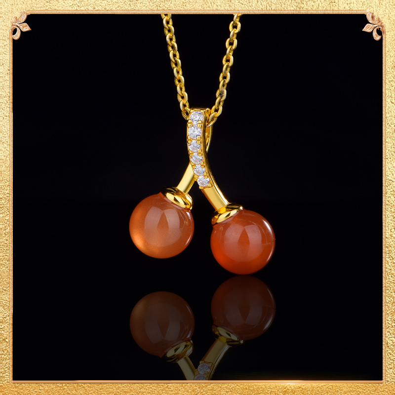 Cherry-shaped Pendant