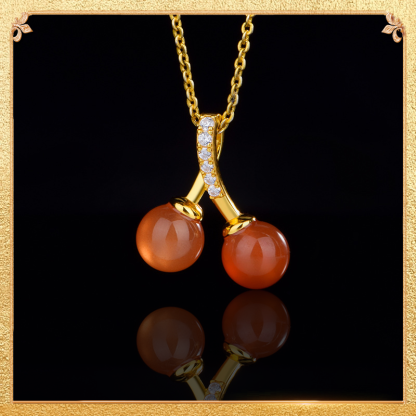 Cherry-shaped Pendant