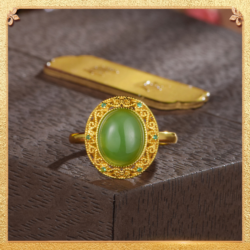 Palace Filigree Ring - Showcasing the unique allure of oriental culture