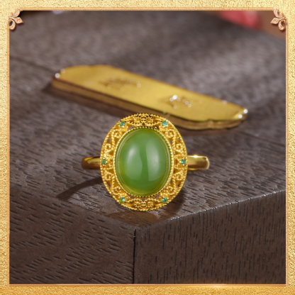 Palace Filigree Ring - Showcasing the unique allure of oriental culture