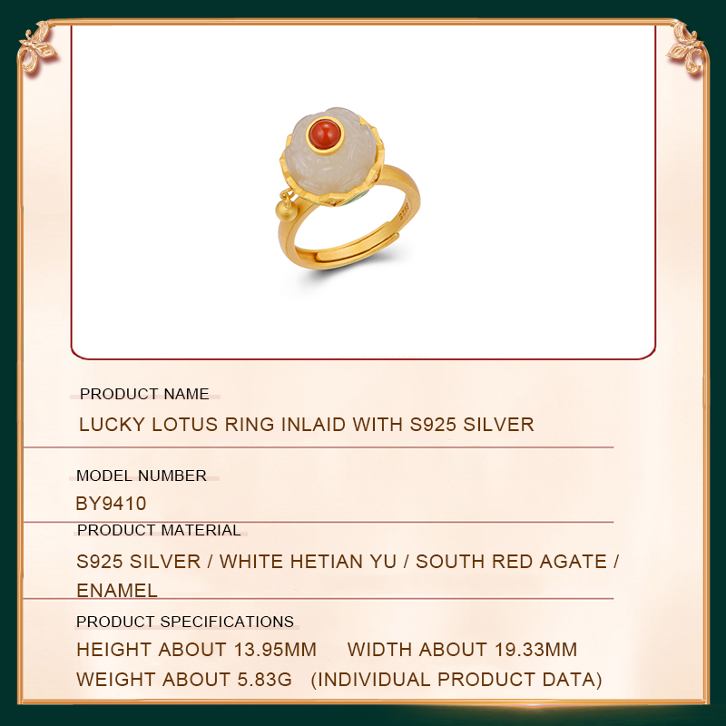 Lucky Lotus Ring's product parameters