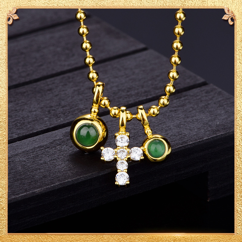 Lucky Emerald Necklace