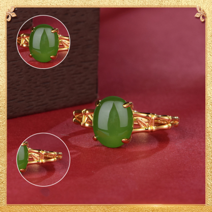 Bamboo Joints Ring - Nature's wisdom and grace