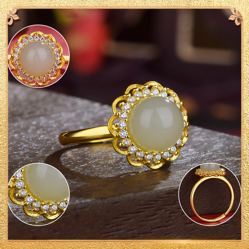 Baby's - Breath Ring: Symbolizing hope and a bright life