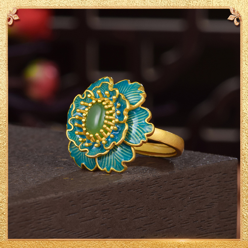 Peony Ring - King of Flowers