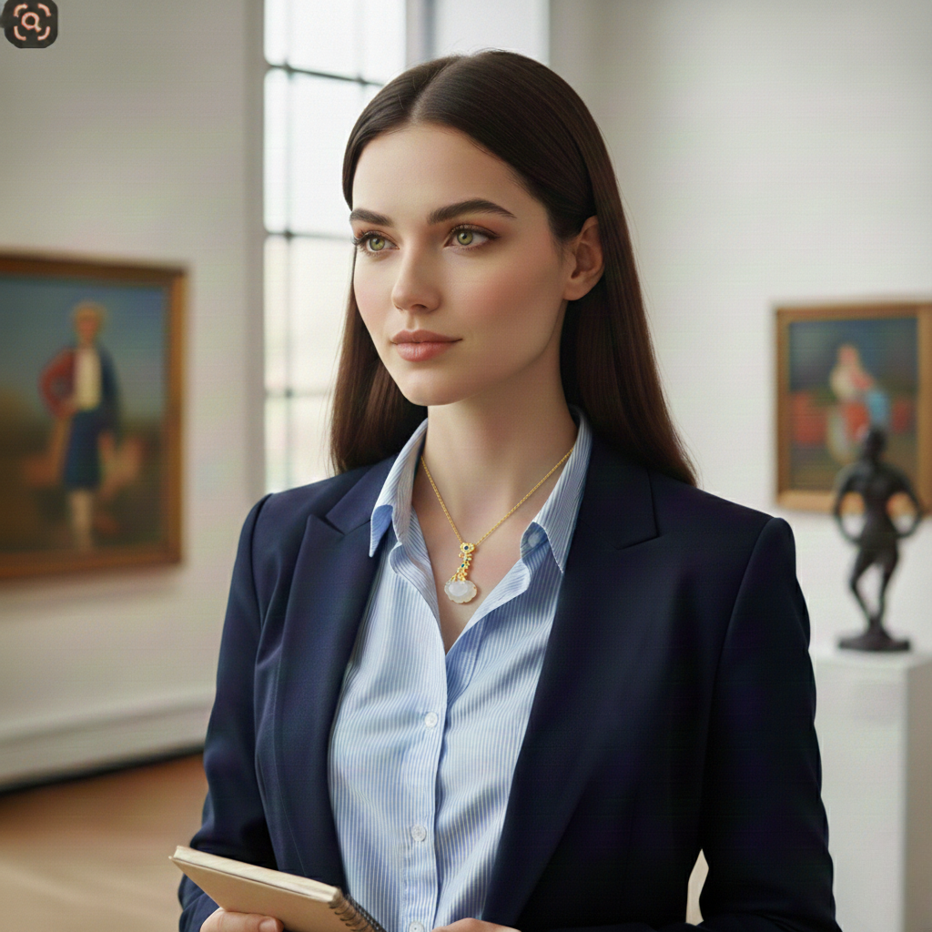 Hetian Jade "Pipa" Dual-Wear Pendant & Brooch