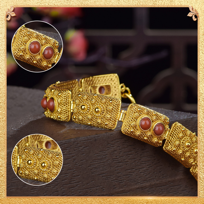 Embossing Technique Bracelet