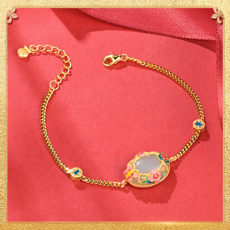 the third display of the blossomed bracelet