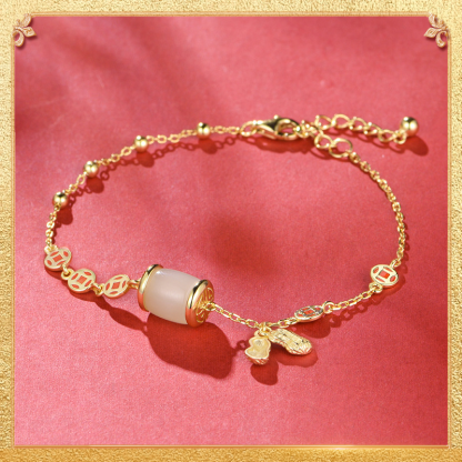 the third display of the good things peanut bracelet