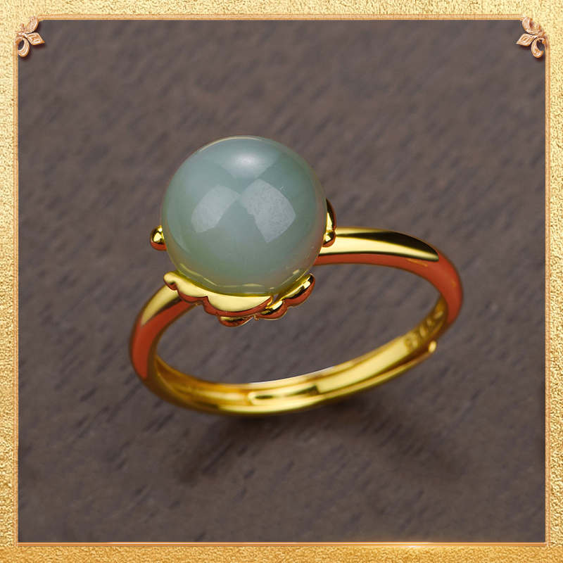 Condensed Pearl Ring - Nature's captivating charm