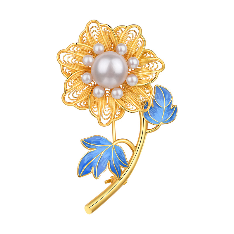 Hetian Jade "Pipa" Dual-Wear Pendant & Brooch (Model K4769)