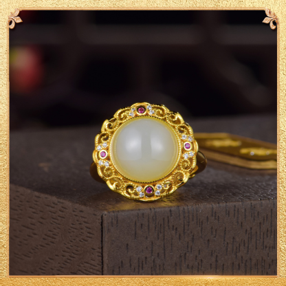 Ring of the Moon's Rhyme - Retro Chinese style