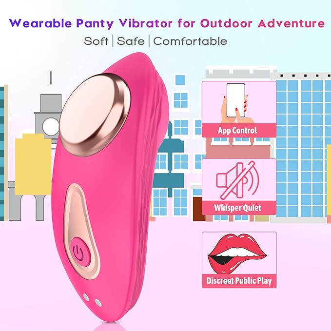 Ultra-long-distance control, ultra-strong stimulation😍 -- panty vibrator💖