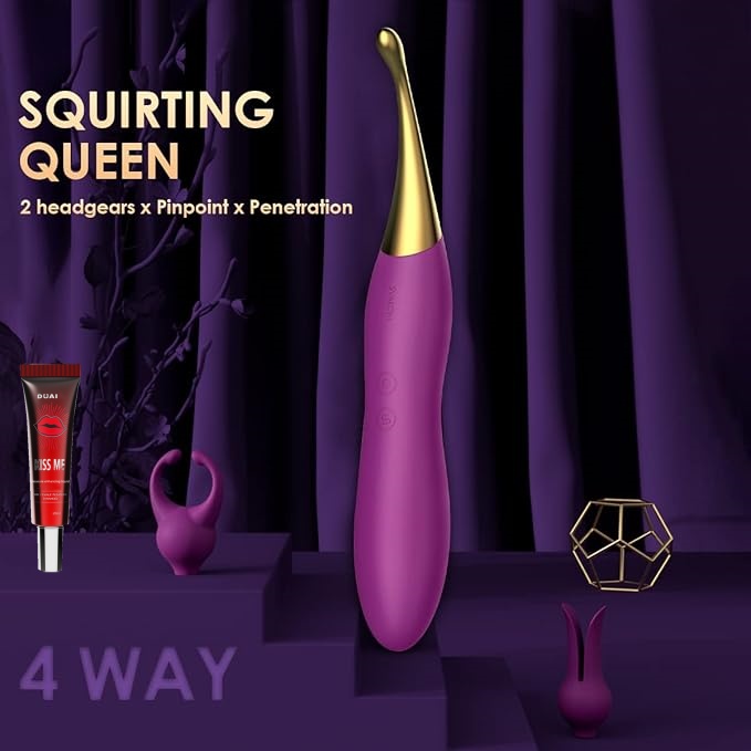 4 in 1 Vibrator Queen🏆🏆 - 8 Seconds Orgasm💖💖