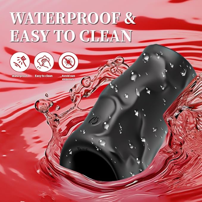 Vibrating Penis Sleeve Penis Ring, Cock Ring Male Sex Toys for Men, 10 Vibration Modes Penis Stimulation Female G-Spot Vibrator, Adult Toys for Men Couples