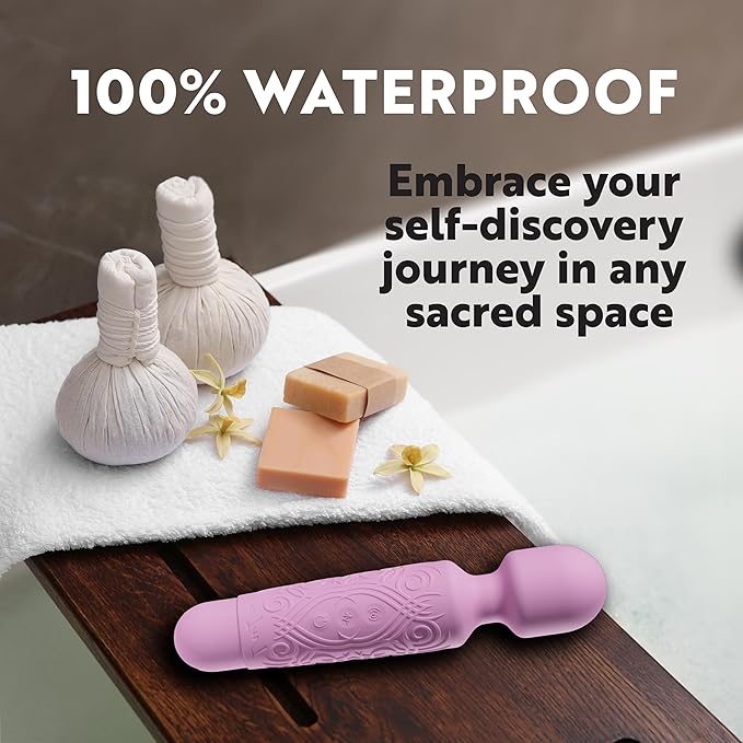 LuLu Vibrator, Vibrators, Womens Sex Toys, Female Sex Toy, Vibrater, Mini Vibrator Wand, Sexy Toys, Sexual Pleasure Tools for Women, Sextoy, Wand Vibrator - Pink