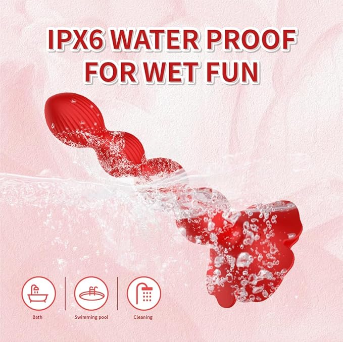 Gradient Rose Beads🔥🔥 -- Female Butt Plug💥💥