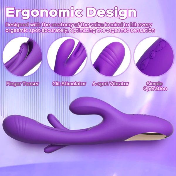 😍2023 New product promotion 49% OFF🎁🎁Rabbit Tapping G-spot Vibrator