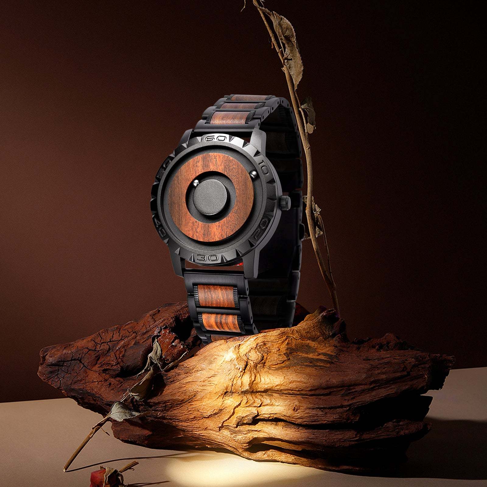 EUTOUR Wooden Watches Best Magnetic Watch