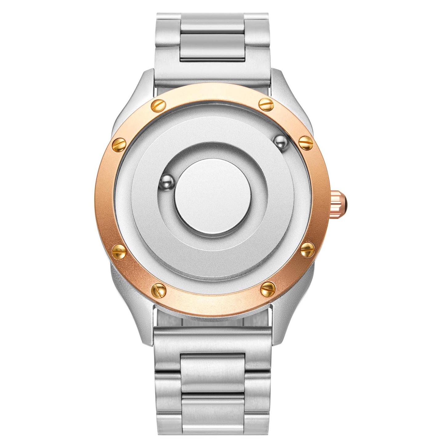 EUTOUR Magnetic Mens & Women Two Tone Watch
