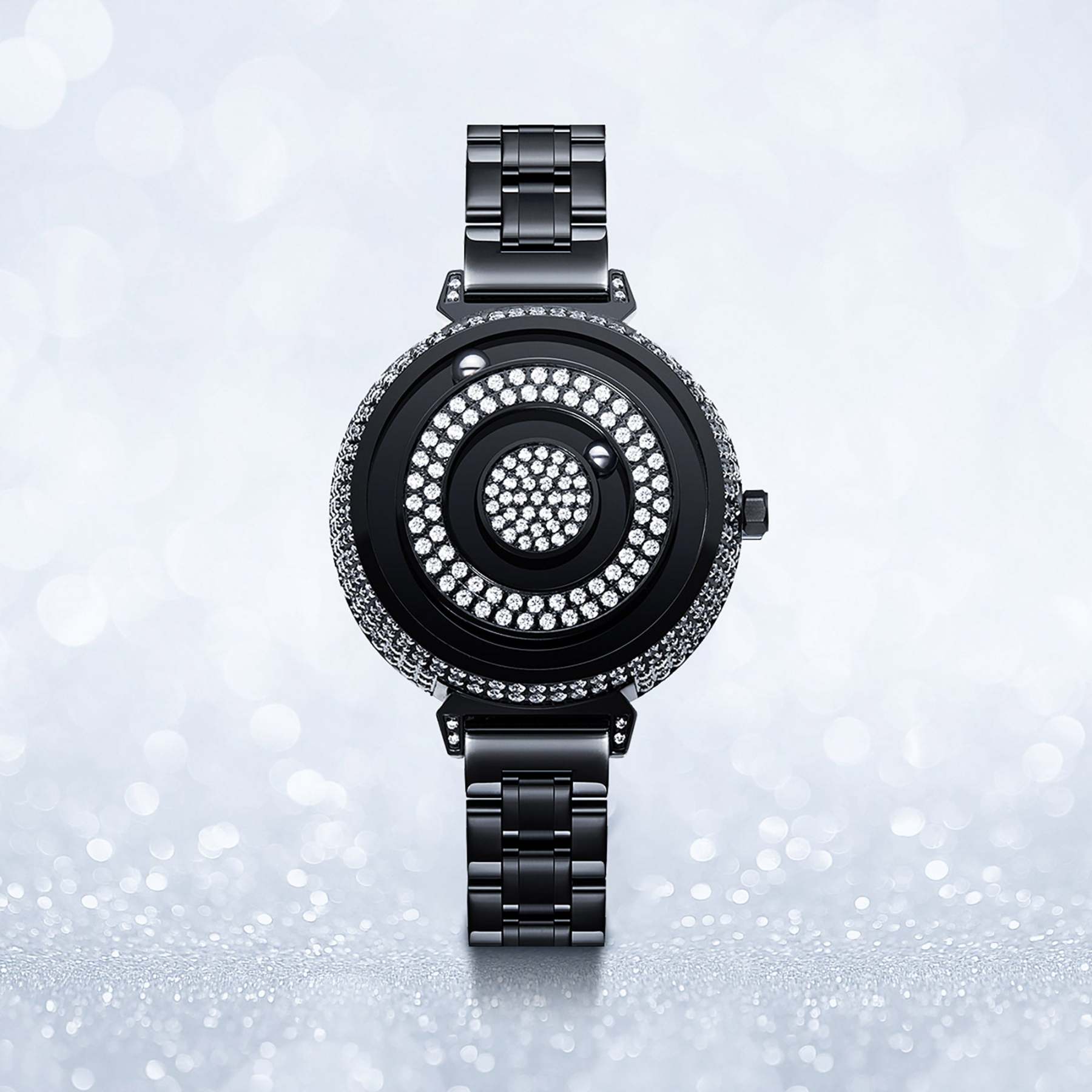 EUTOUR Magnet Crystal Watch E035 For Ladies