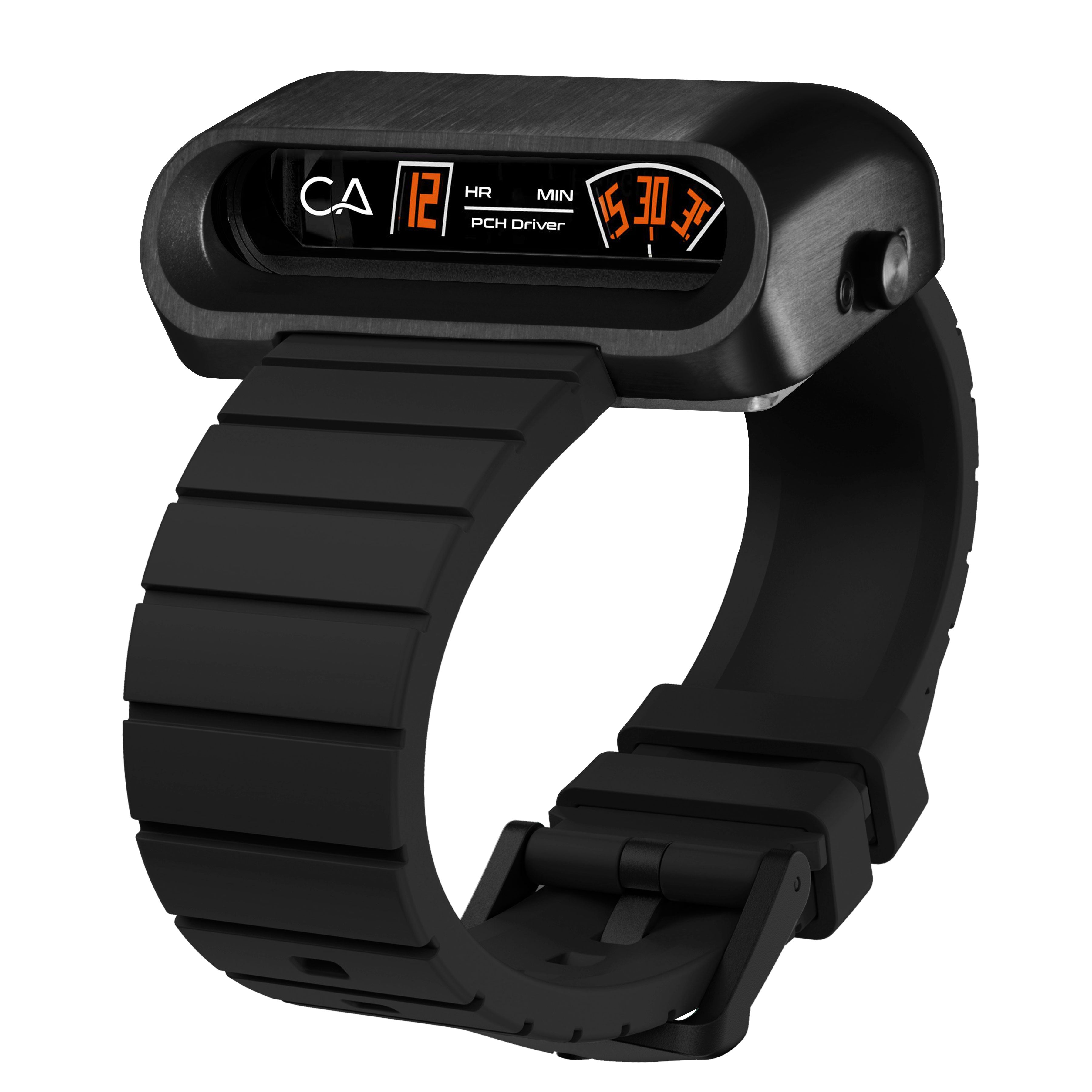 CA PCH Driver Jump Hour Brushed All Black