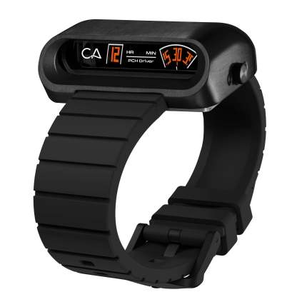 CA PCH Driver Jump Hour Brushed All Black