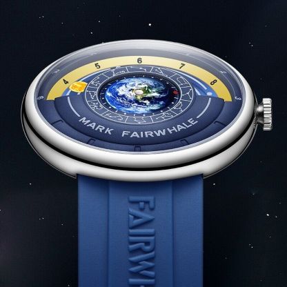 New Luxury Watch Earth Timing Constellation Disk Waterproof Wristwatch