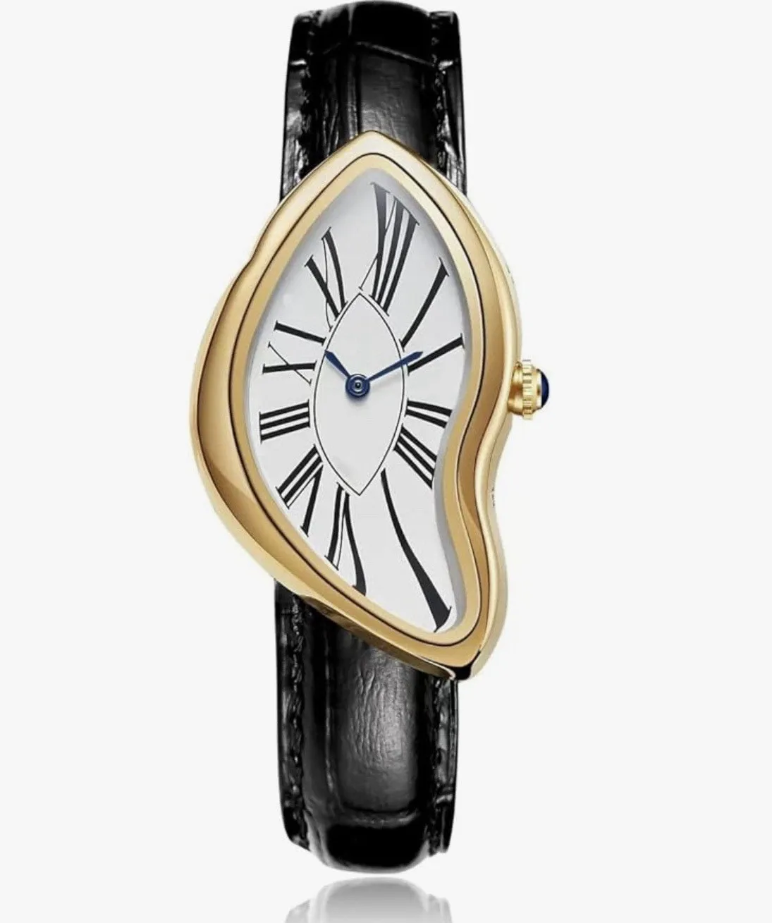 Melting Crash Watch Vintage Rare Irregular Shape Waterproof Luxury Twist Watch