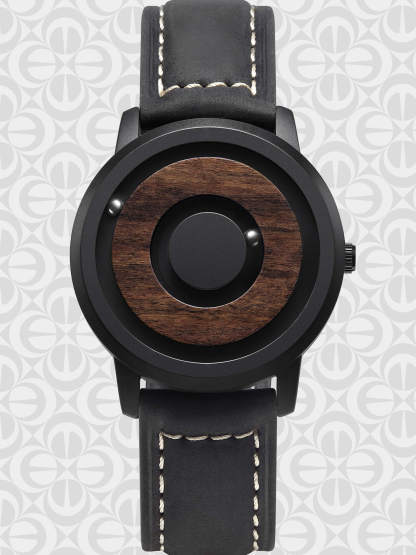 EUTOUR Magnetic Wooden Watch
