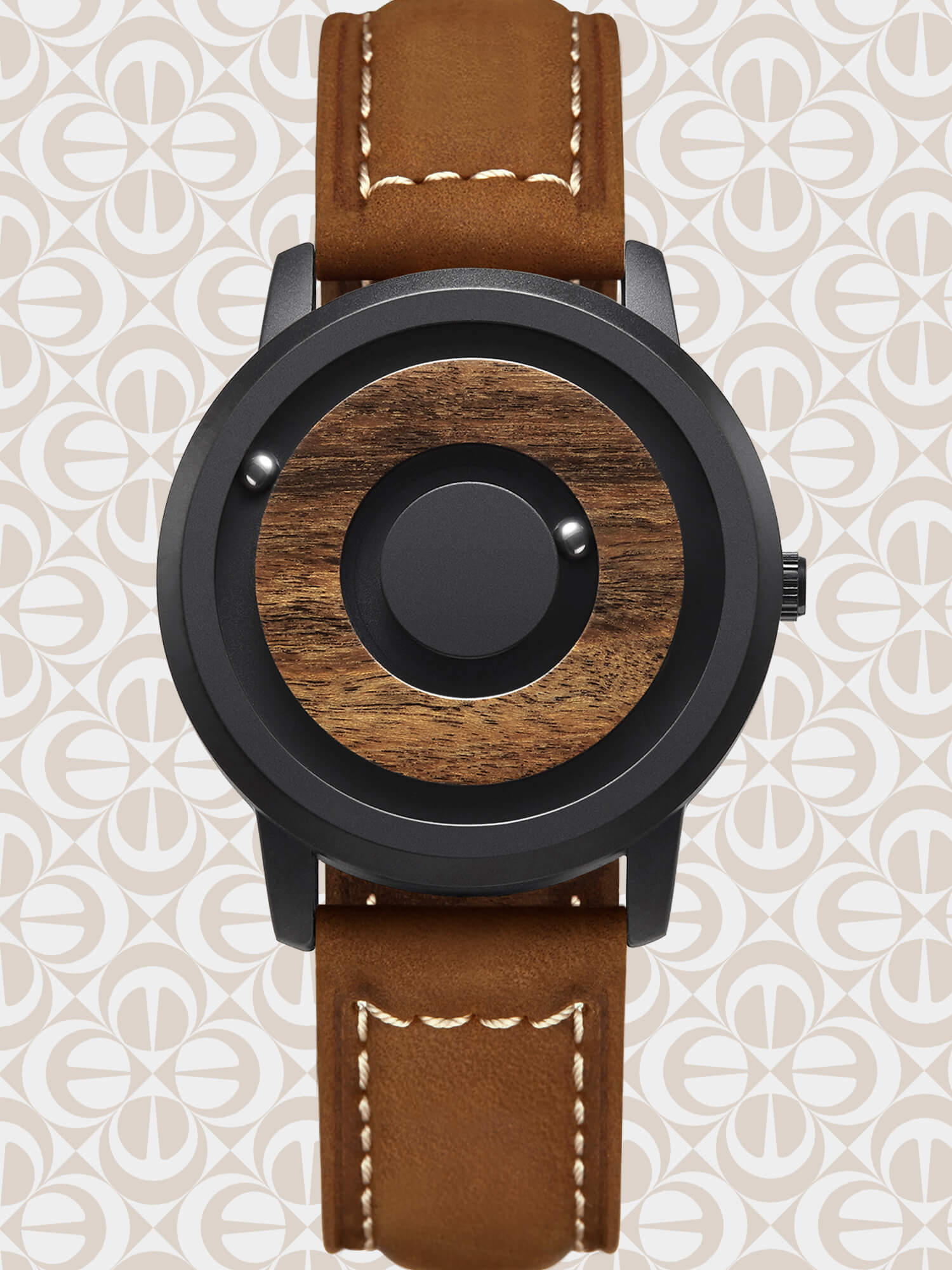 EUTOUR Magnetic Wooden Watch