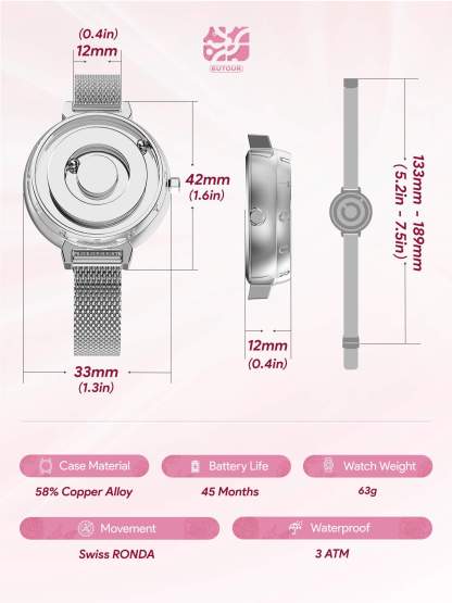 Classic Magnet Minimalist Watches For Women