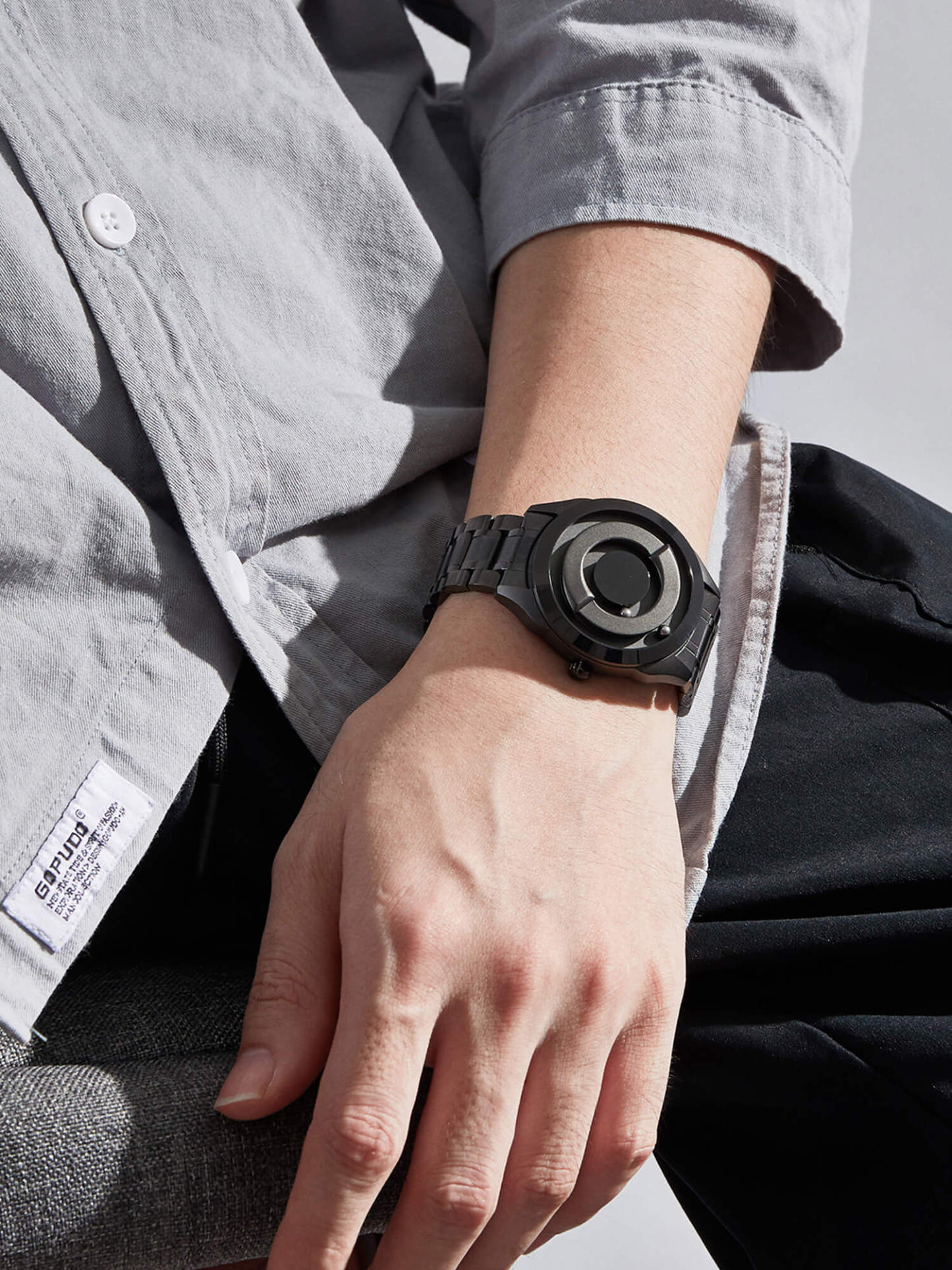 EUTOUR Magnetic Two Tone Watches