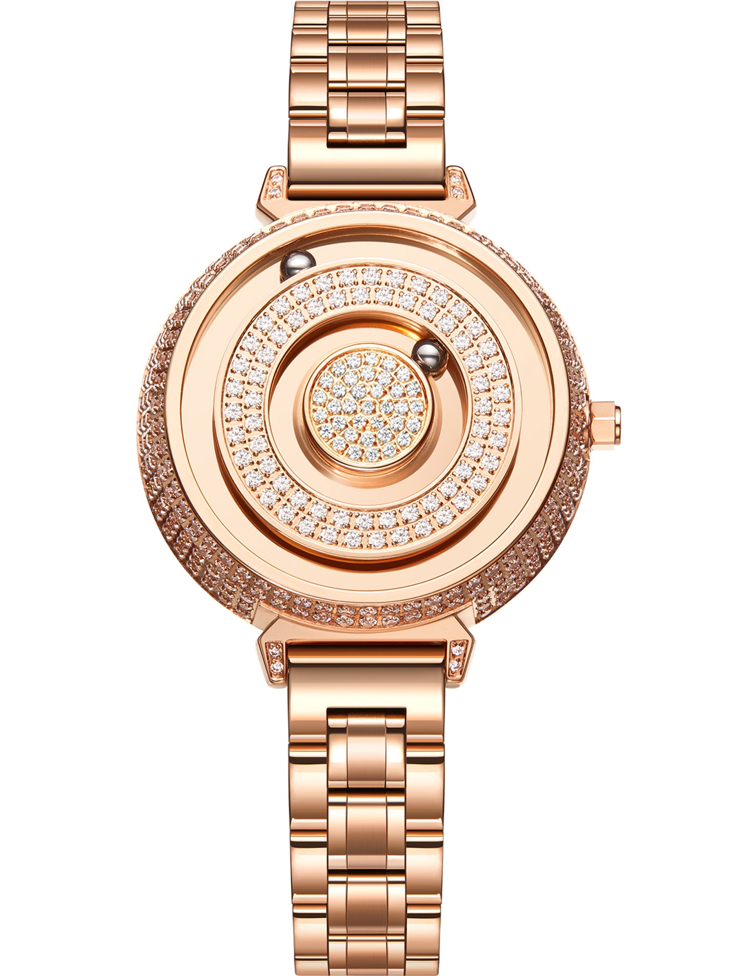 EUTOUR Magnet Crystal Watch E035 For Ladies