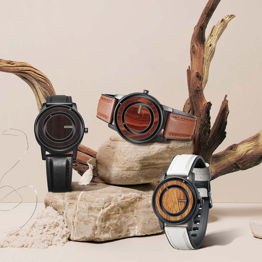 EUTOUR Magnetic Nature Series Wooden Watch