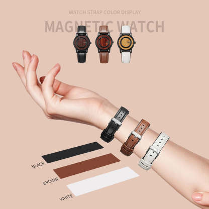 EUTOUR Magnetic Nature Series Wooden Watch