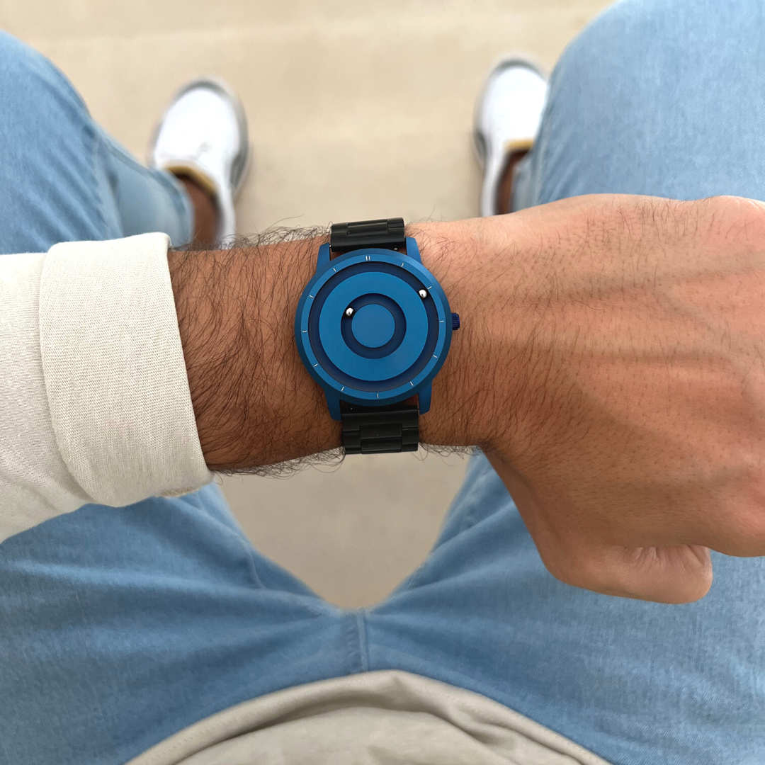 Jupiter Blue steel black