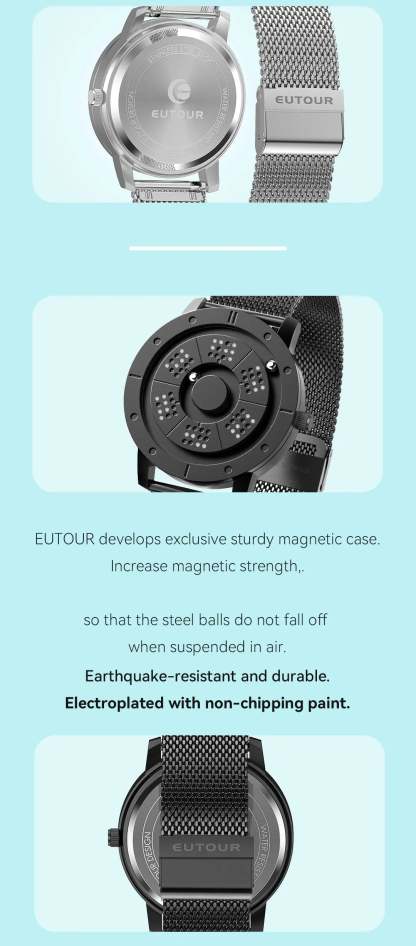 EUTOUR 2025 Magnetic Watch