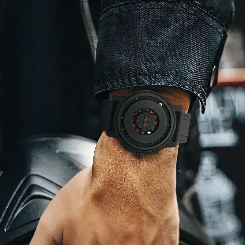 New Magnetic Watch Men Luxury Silicone Watch