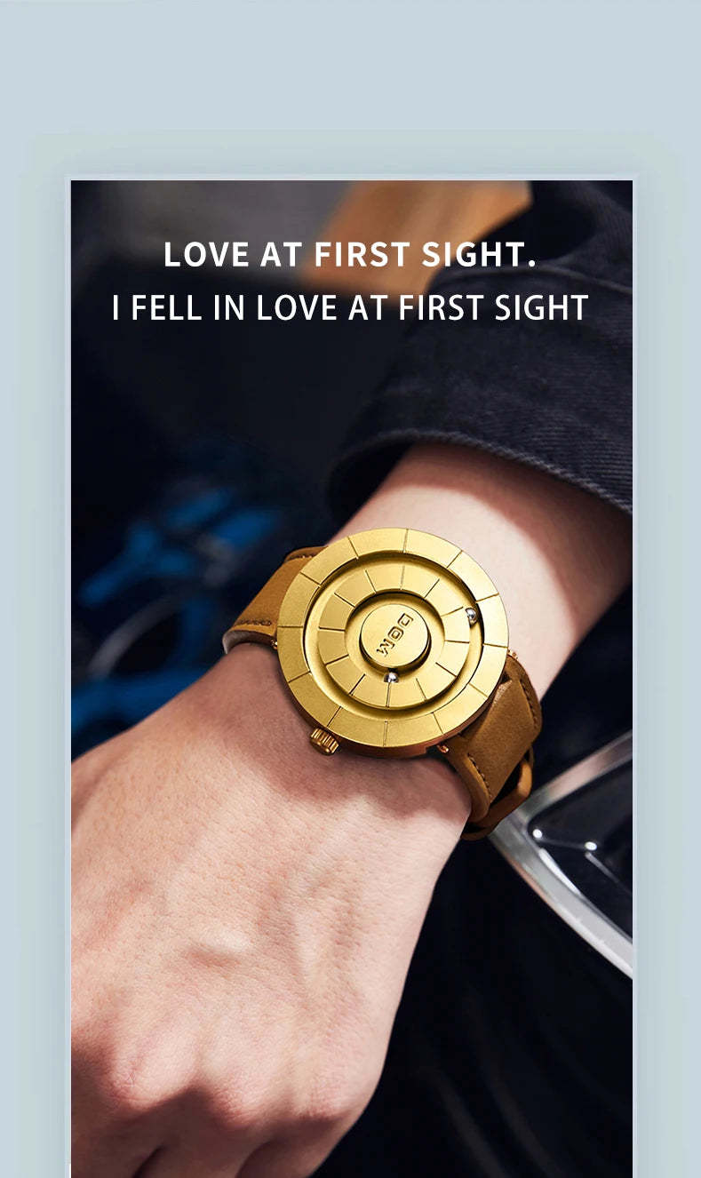 DOM 1753 Creative Design Watches Men Magnetic Watches