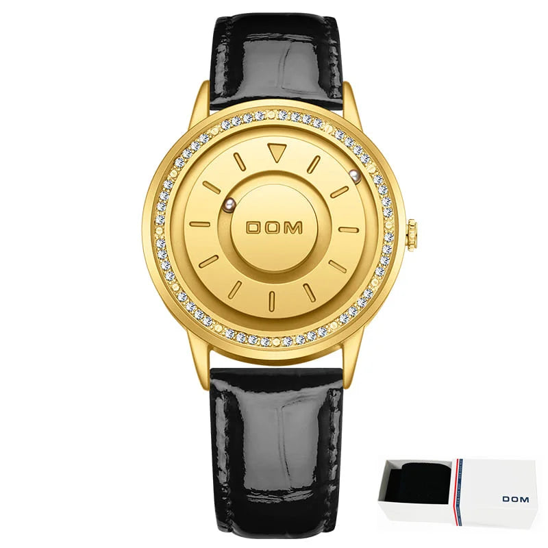 DOM 1758 Top Trend Concept Personality Creative Roller Pointer New Watch