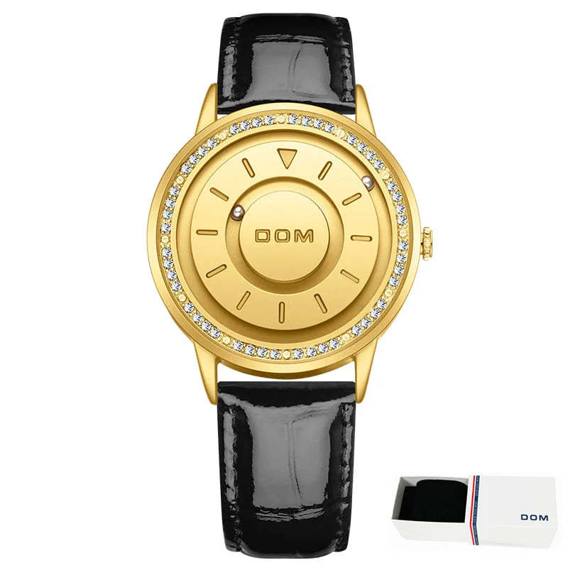 DOM 1758 Top Trend Concept Personality Creative Roller Pointer New Watch