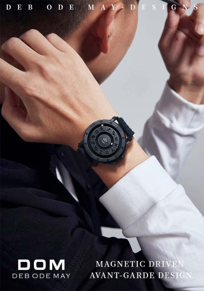 2025 Creative DOM Watch 1733  Magnetic Ball Metal Multinational Watches
