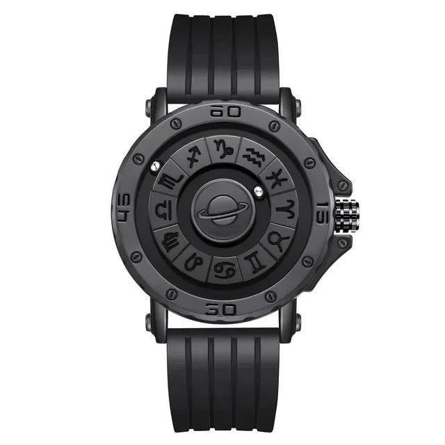 DOM 1733 Magnetic Watch Original Pointer Rotating Magnetic Constellation