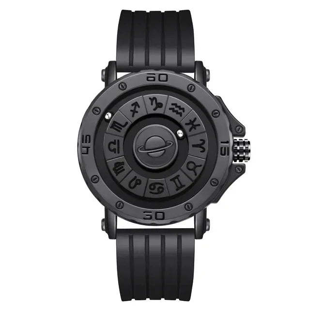 DOM 1733 Magnetic Watch Original Pointer Rotating Magnetic Constellation